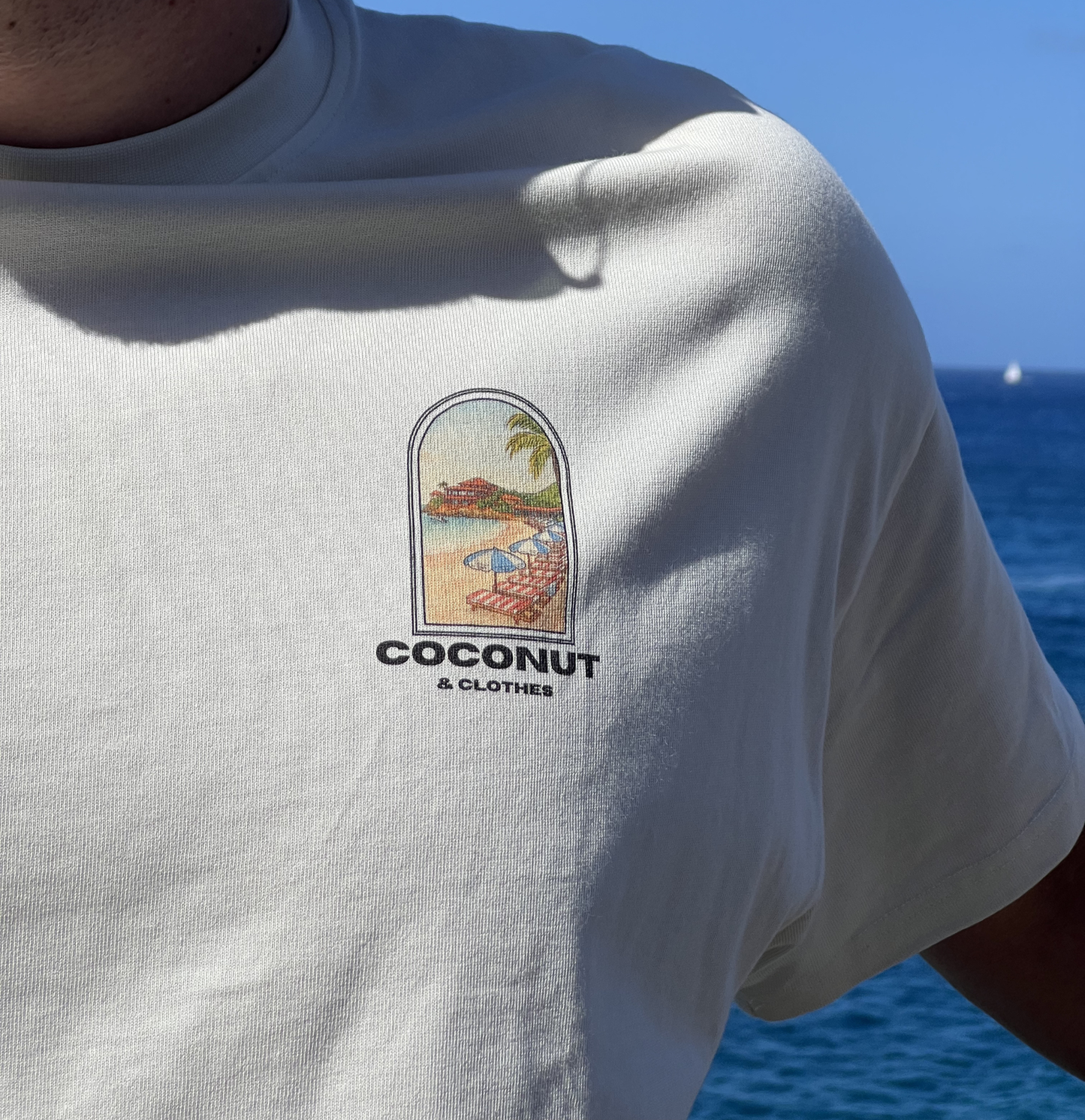 T-SHIRT OVERSIZE SAINT-JEAN VINTAGE WHITE